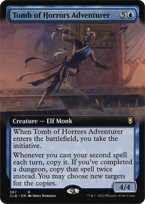 Tomb of Horrors Adventurer Extended Art 567 (Commander Legends: Battle for Baldur's Gate)  - Foil | Good Games Morley