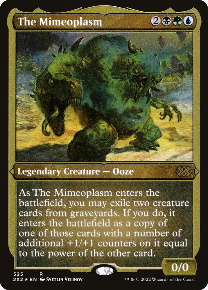 The Mimeoplasm Foil Etched 525 (Double Masters 2022)  - Foil | Good Games Morley