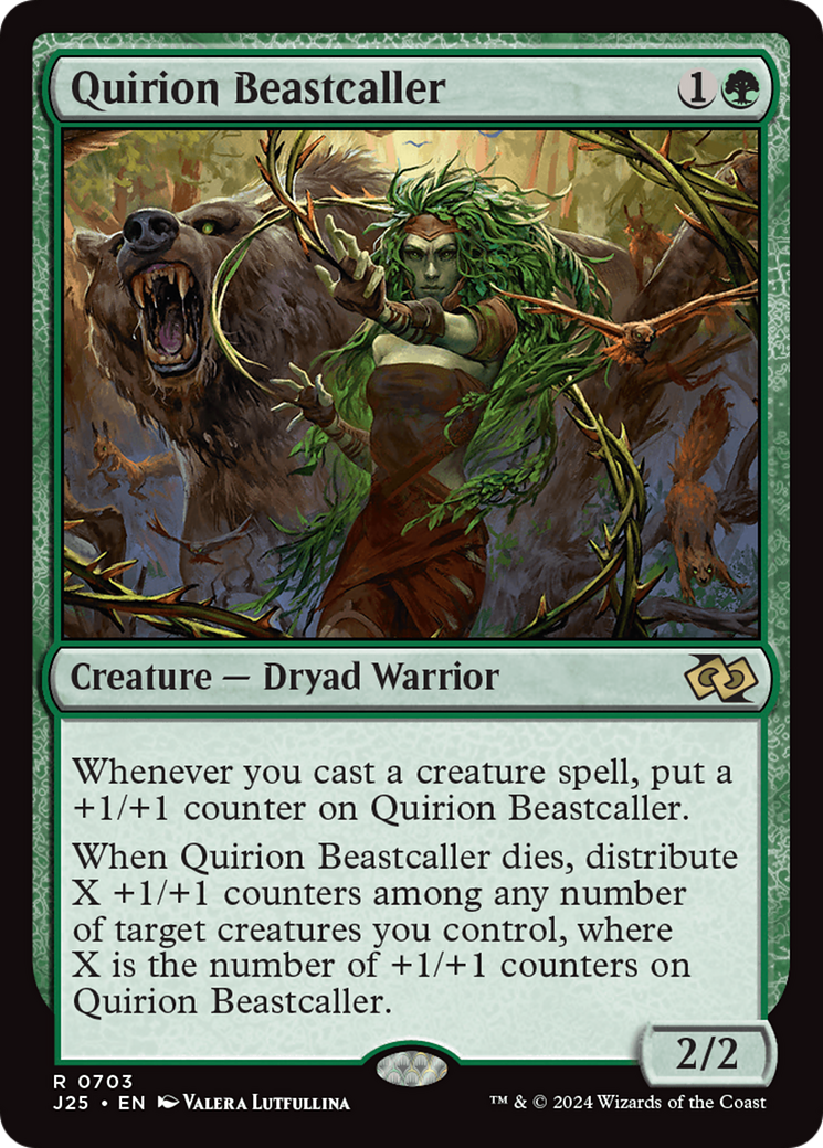Quirion Beastcaller [Foundations Jumpstart] | Good Games Morley