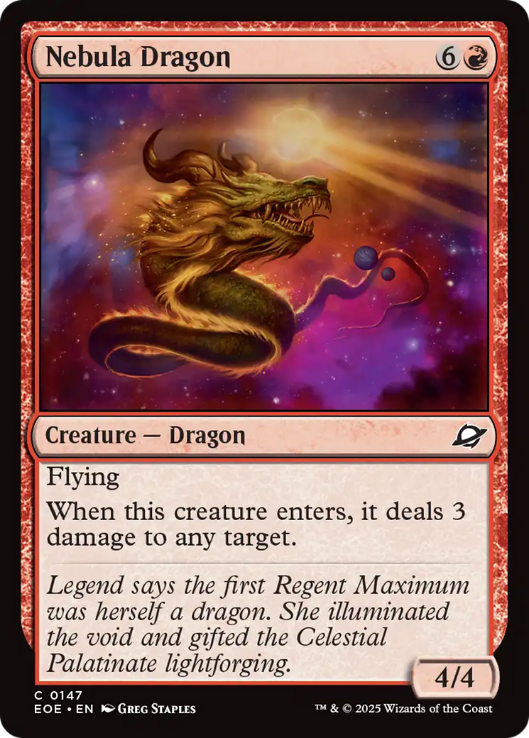 Nebula Dragon [Edge of Eternities] | Good Games Morley