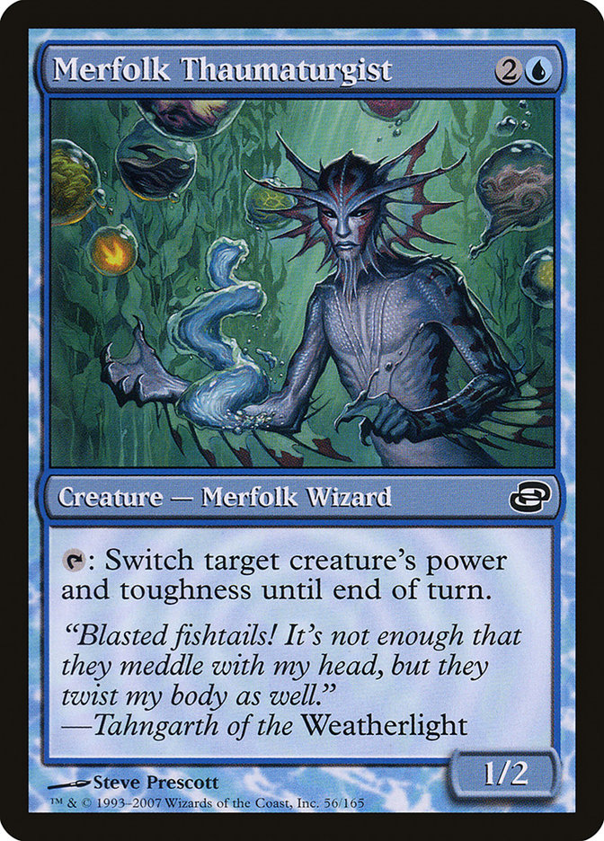 Merfolk Thaumaturgist 56/165 (Planar Chaos)  | Good Games Morley