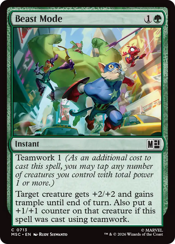 Beast Mode [Marvel Super Heroes Commander] | Good Games Morley