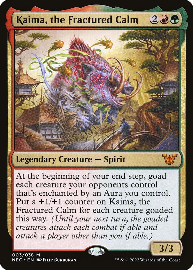 Kaima, the Fractured Calm 3/38 (Commander: Kamigawa: Neon Dynasty)  | Good Games Morley