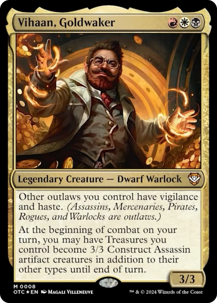 Vihaan, Goldwaker [Outlaws of Thunder Junction Commander] | Good Games Morley