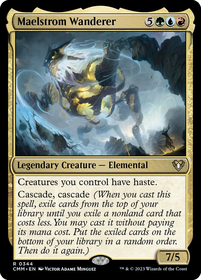Maelstrom Wanderer 344/451 (Commander Masters)  - Foil | Good Games Morley