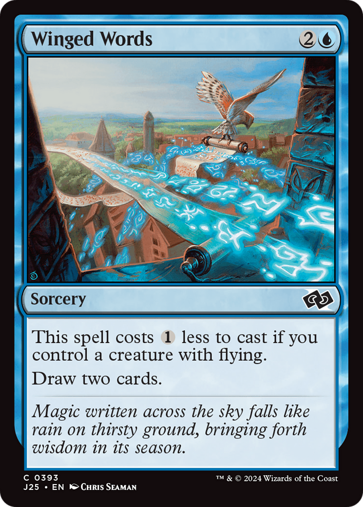 Winged Words [Foundations Jumpstart] | Good Games Morley