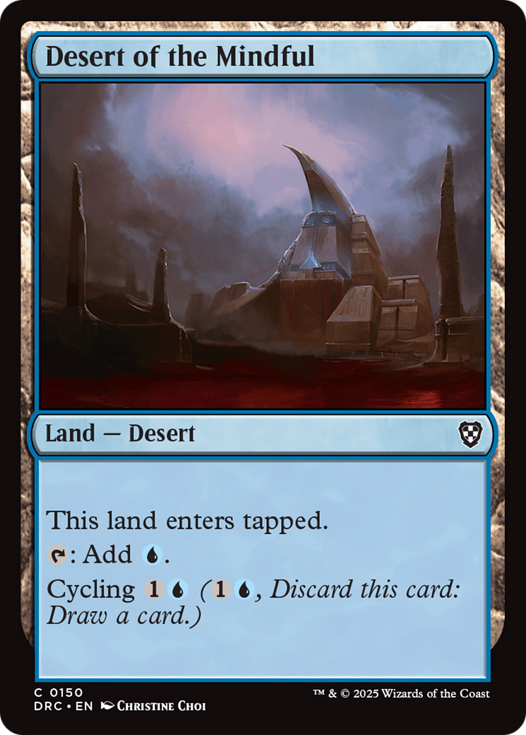 Desert of the Mindful [Aetherdrift Commander] | Good Games Morley