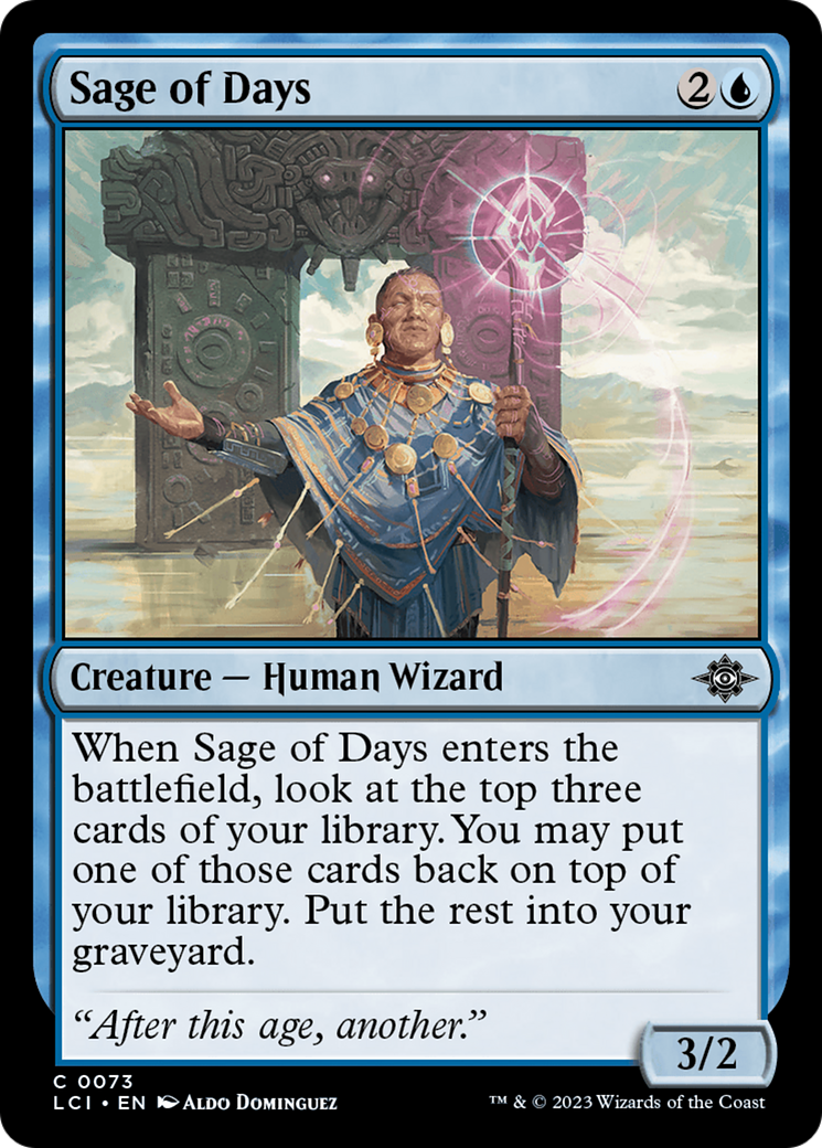 Sage of Days [The Lost Caverns of Ixalan] | Good Games Morley