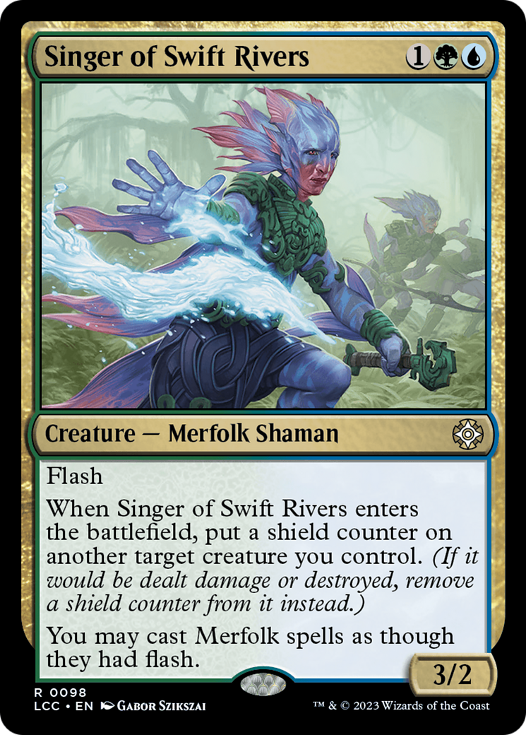 Singer of Swift Rivers [The Lost Caverns of Ixalan Commander] | Good Games Morley