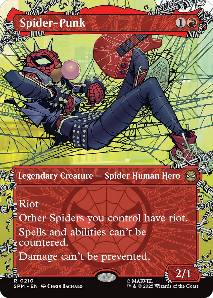 Spider-Punk (0210) (Borderless) [Marvel's Spider-Man] | Good Games Morley