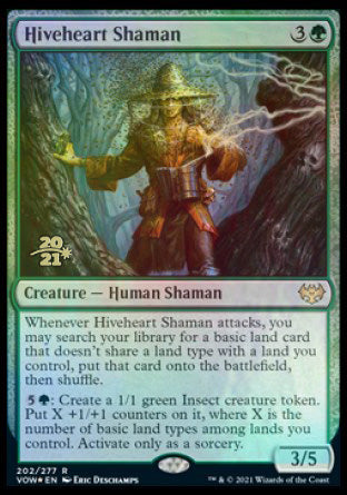 Hiveheart Shaman [Innistrad: Crimson Vow Prerelease Promos] | Good Games Morley