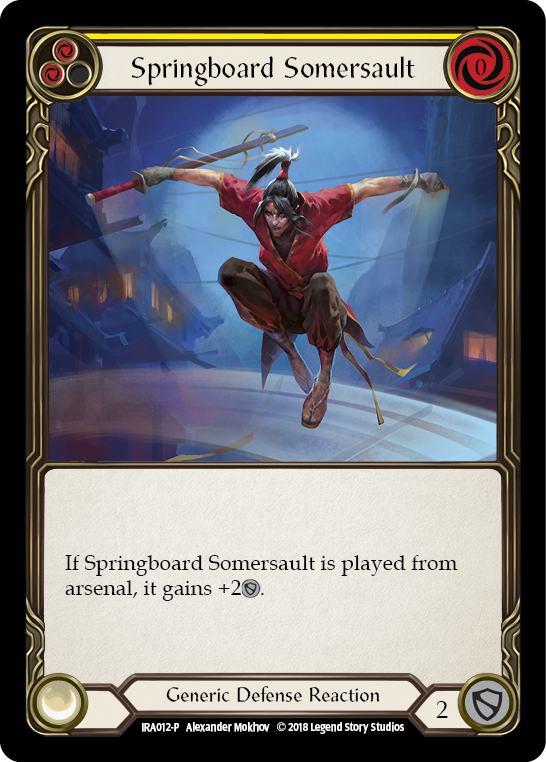 Springboard Somersault [IRA012-P] (Ira Welcome Deck)  1st Edition Normal | Good Games Morley