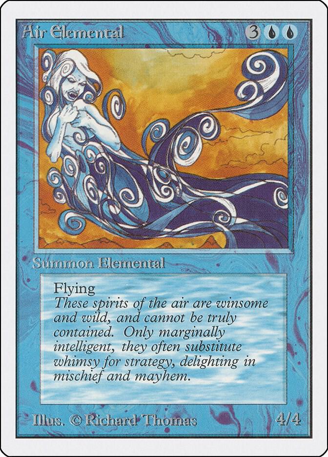 Air Elemental 47/302 (Unlimited Edition)  | Good Games Morley