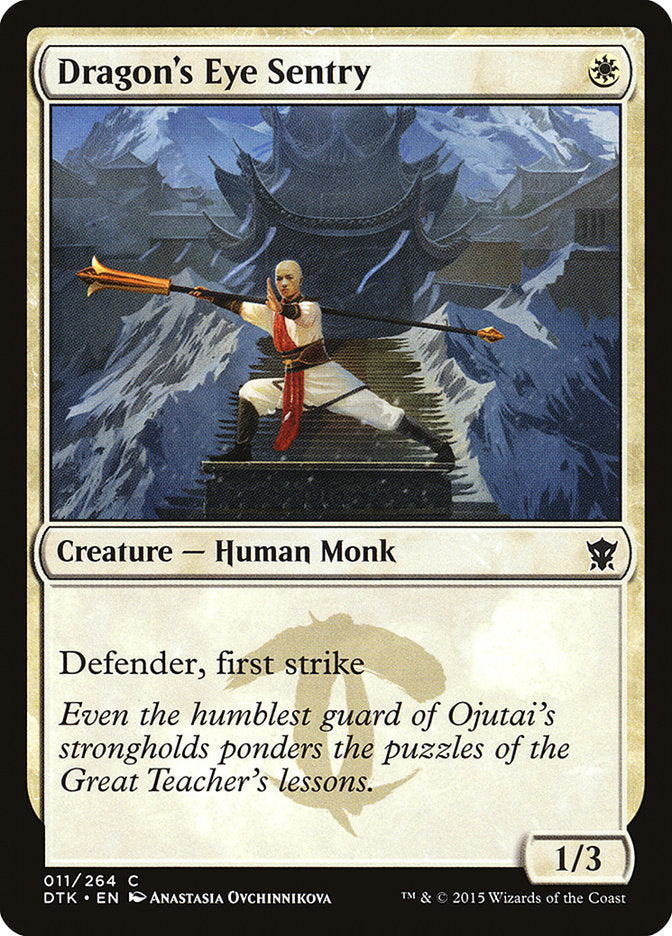 Dragon's Eye Sentry 11/264 (Dragons of Tarkir)  - Foil | Good Games Morley