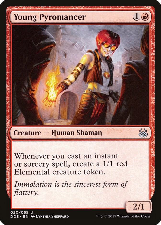 Young Pyromancer 20/65 (Duel Decks: Mind vs. Might)  | Good Games Morley