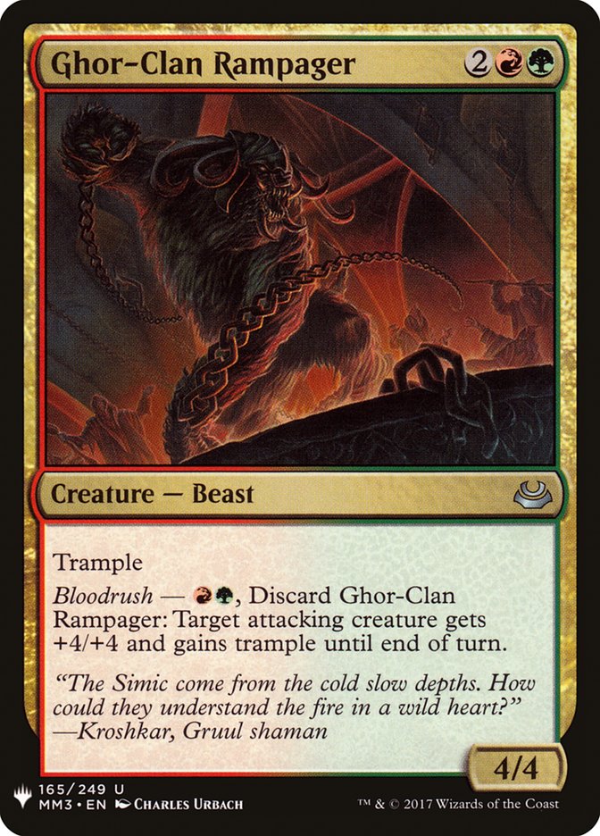 Ghor-Clan Rampager [Mystery Booster] | Good Games Morley