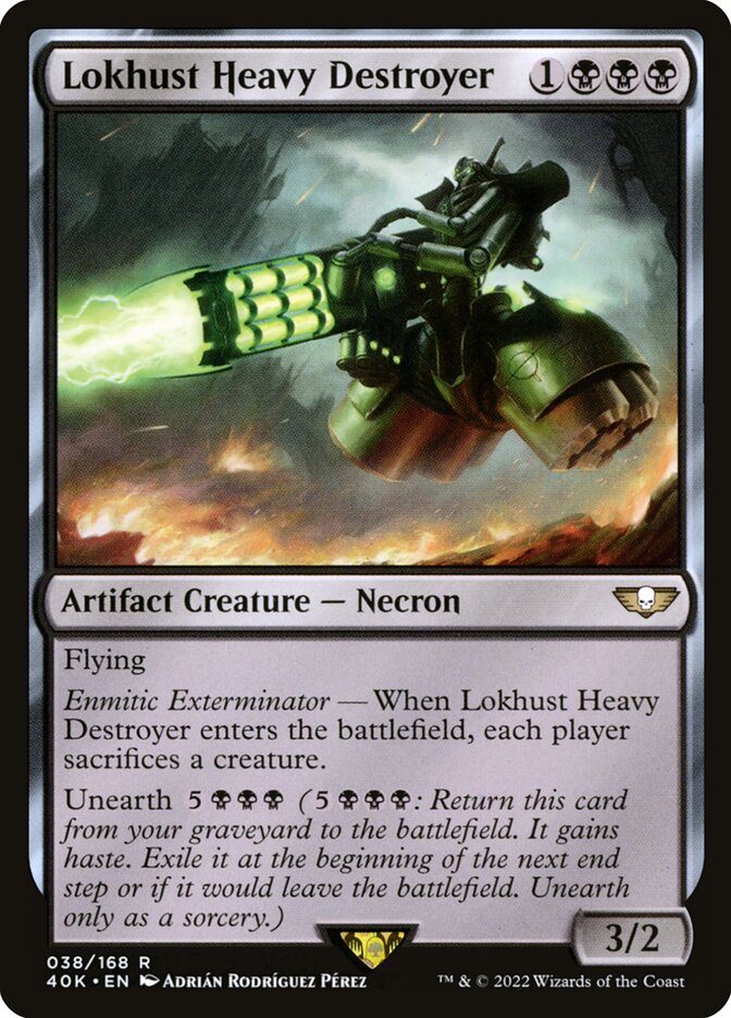Lokhust Heavy Destroyer 38/617 (Universes Beyond: Warhammer 40,000)  | Good Games Morley