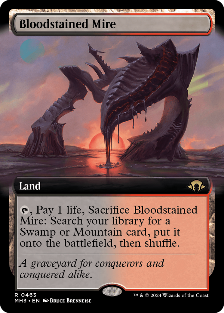 Bloodstained Mire (Extended Art) [Modern Horizons 3] | Good Games Morley