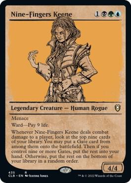 Nine Fingers Keene Showcase 435 (Commander Legends: Battle for Baldur's Gate)  | Good Games Morley