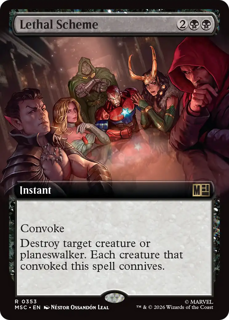 Lethal Scheme (Extended Art) [Marvel Super Heroes Commander] | Good Games Morley