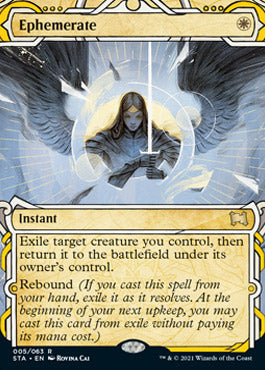 Ephemerate (Foil Etched) [Strixhaven: School of Mages Mystical Archive] | Good Games Morley