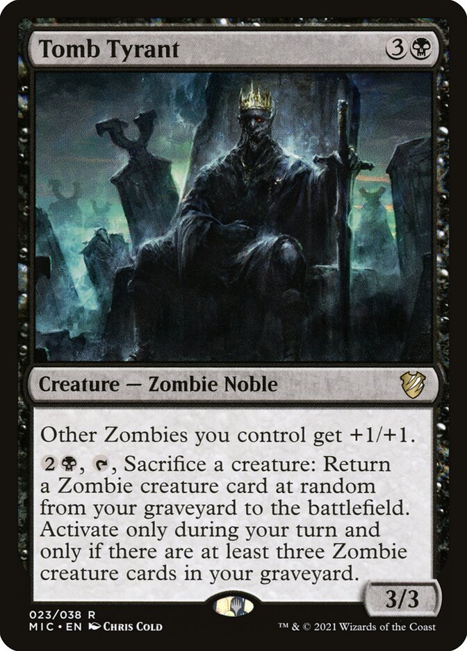 Tomb Tyrant 23/38 (Commander: Innistrad: Midnight Hunt)  | Good Games Morley