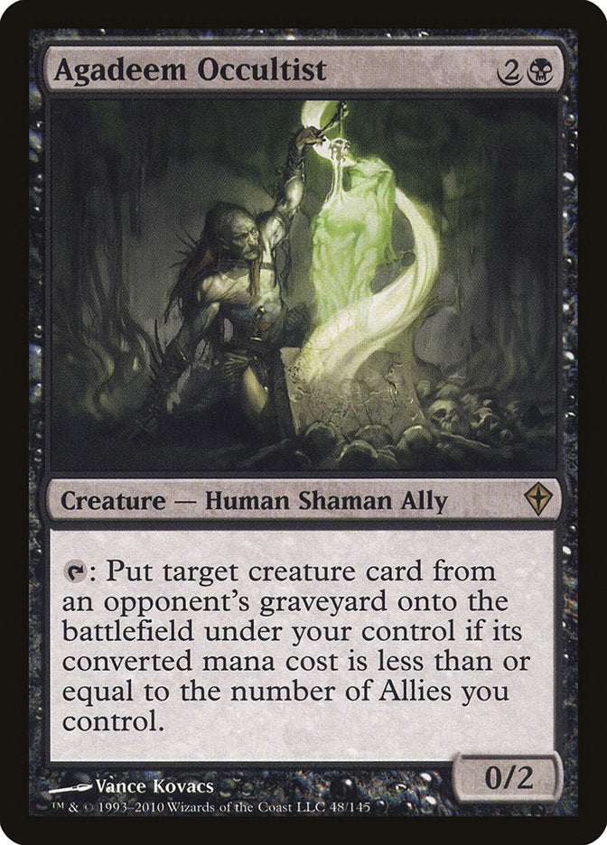 Agadeem Occultist 48/145 (Worldwake)  | Good Games Morley