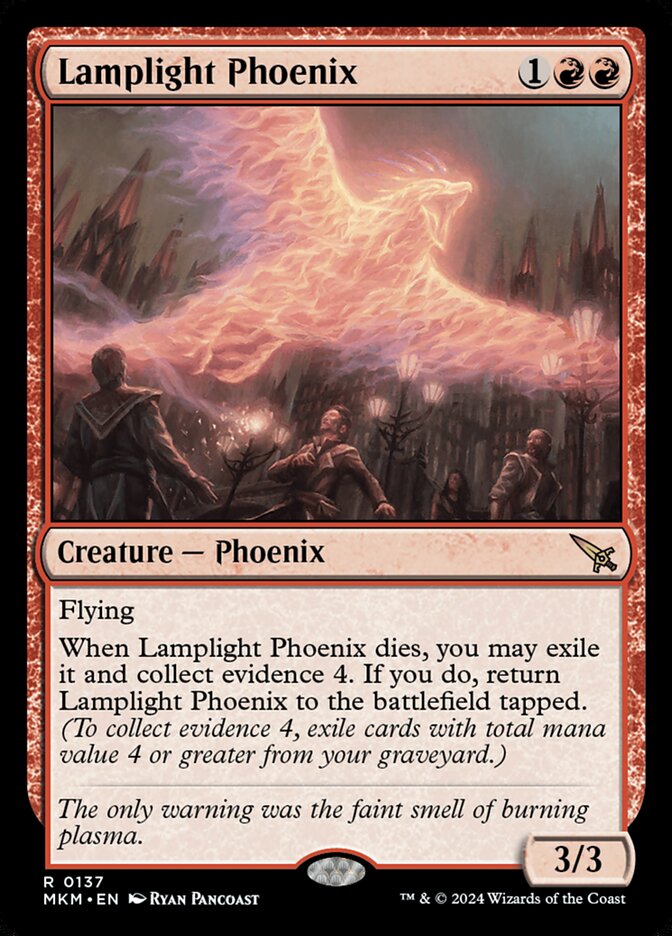 Lamplight Phoenix 137/286 (Murders at Karlov Manor)  | Good Games Morley