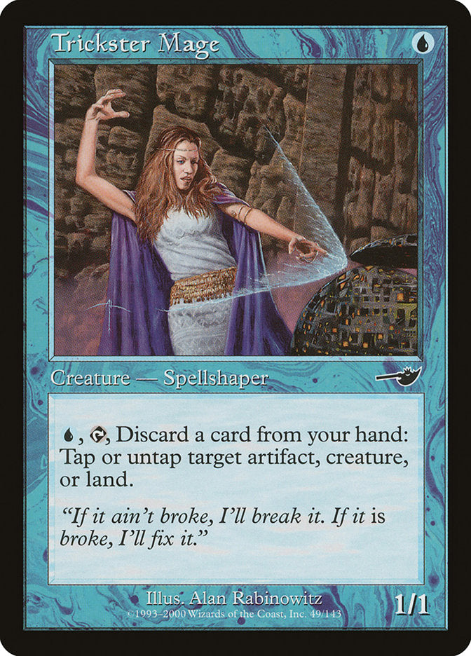 Trickster Mage 49/143 (Nemesis)  | Good Games Morley