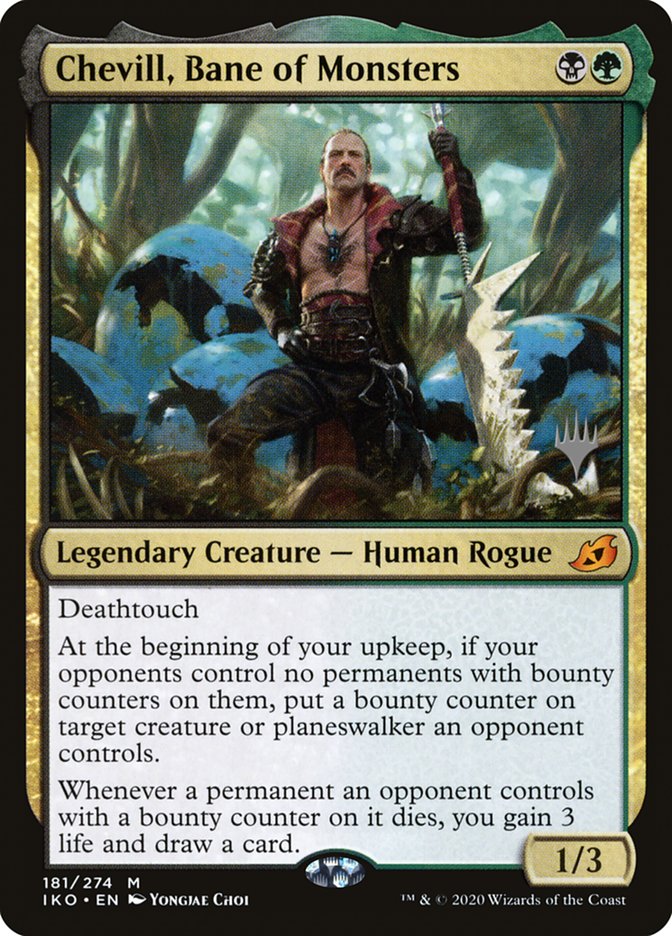 Chevill, Bane of Monsters (Promo Pack) [Ikoria: Lair of Behemoths Promos] | Good Games Morley