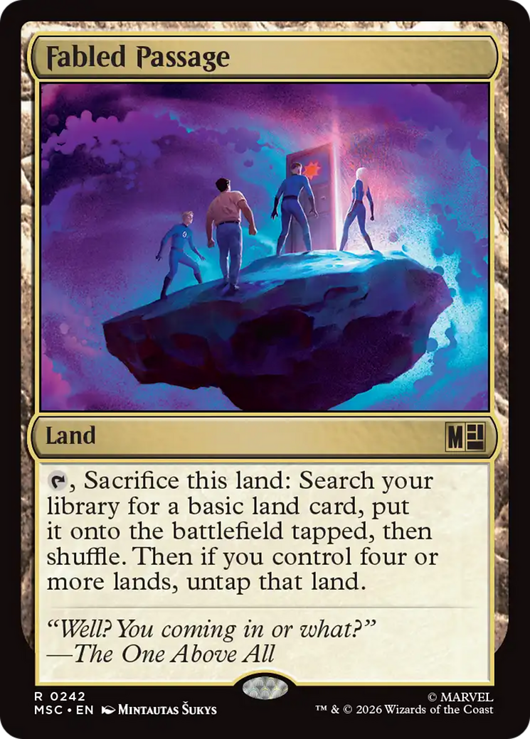 Fabled Passage [Marvel Super Heroes Commander] | Good Games Morley