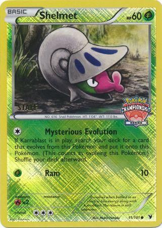 Shelmet (11/101) (Championship Staff Promo) [League & Championship Cards] | Good Games Morley