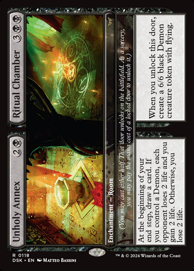 Unholy Annex Ritual Chamber 118 (Duskmourn: House of Horror)  - Foil | Good Games Morley