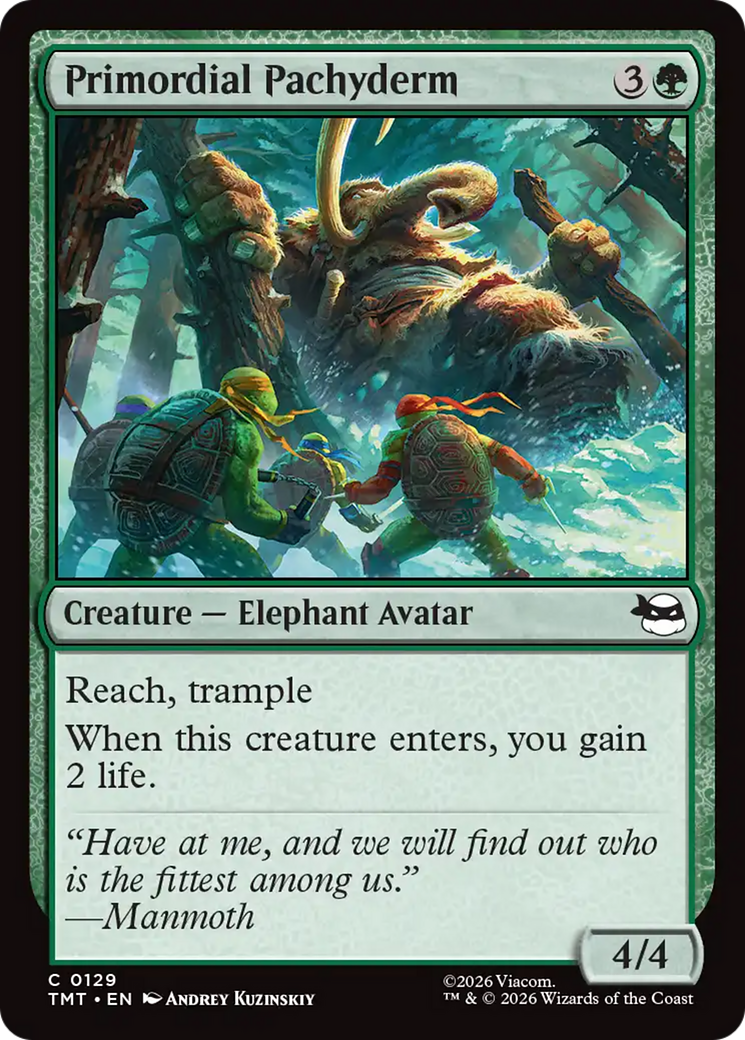 Primordial Pachyderm [Teenage Mutant Ninja Turtles] | Good Games Morley