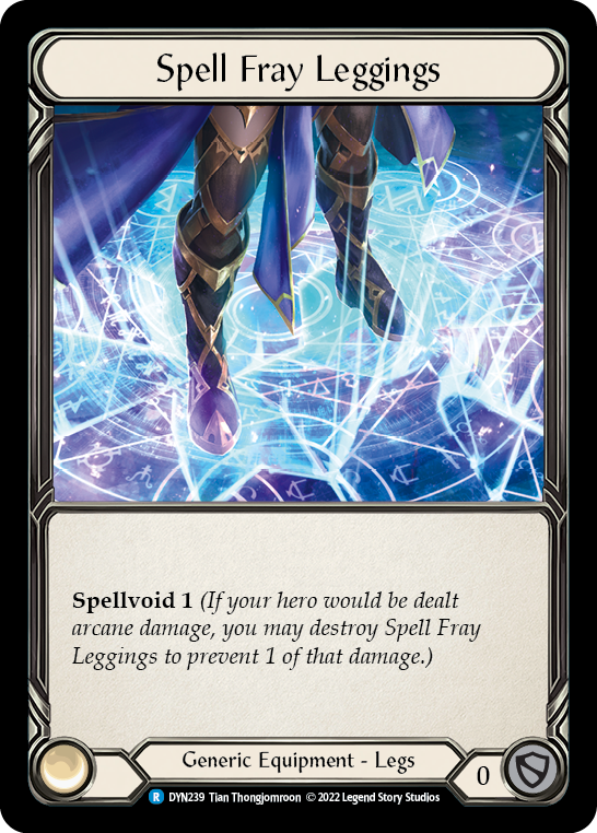 Spell Fray Leggings [DYN239] (Dynasty)  Cold Foil | Good Games Morley
