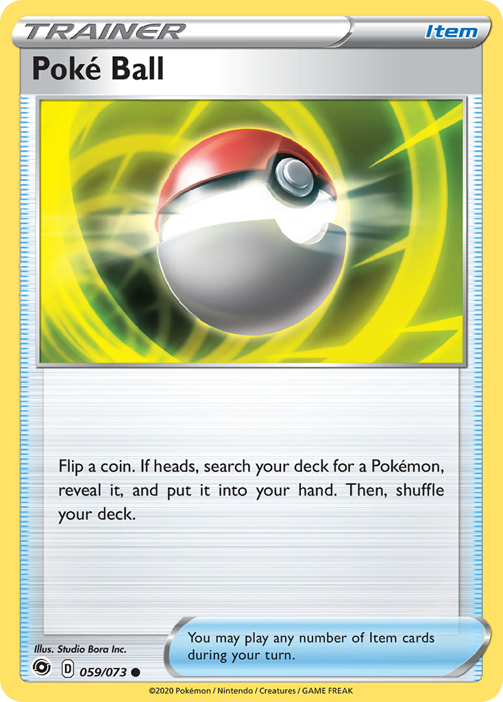 Poke Ball (059/073) [Sword & Shield: Champion's Path] | Good Games Morley