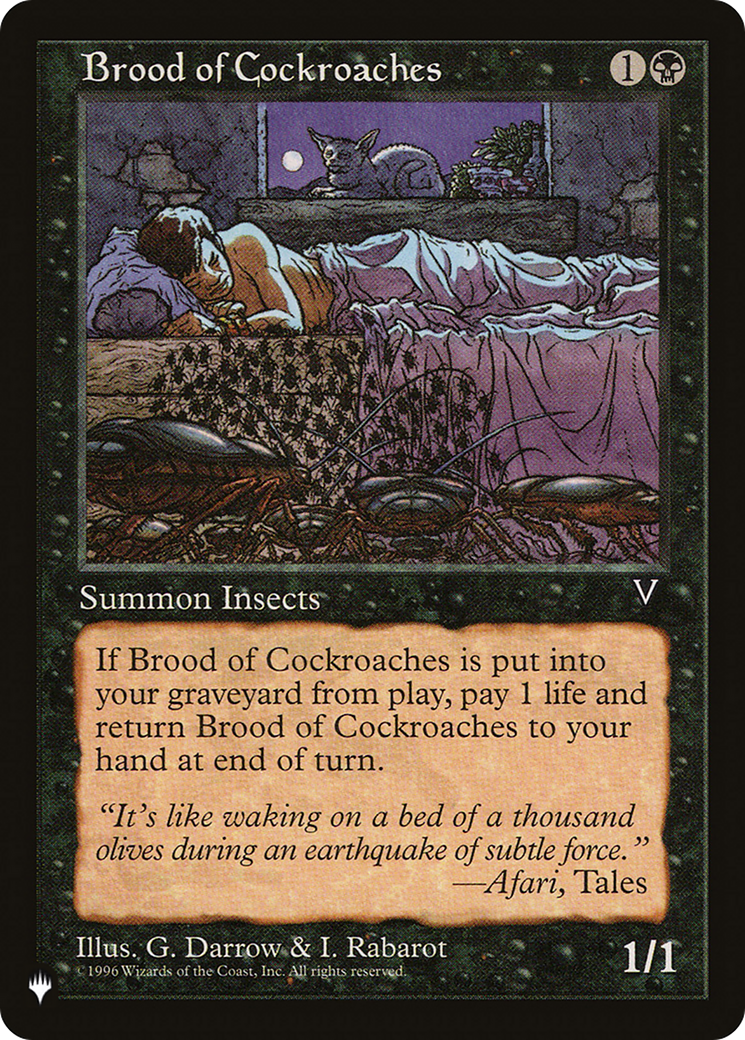 Brood of Cockroaches [The List] | Good Games Morley