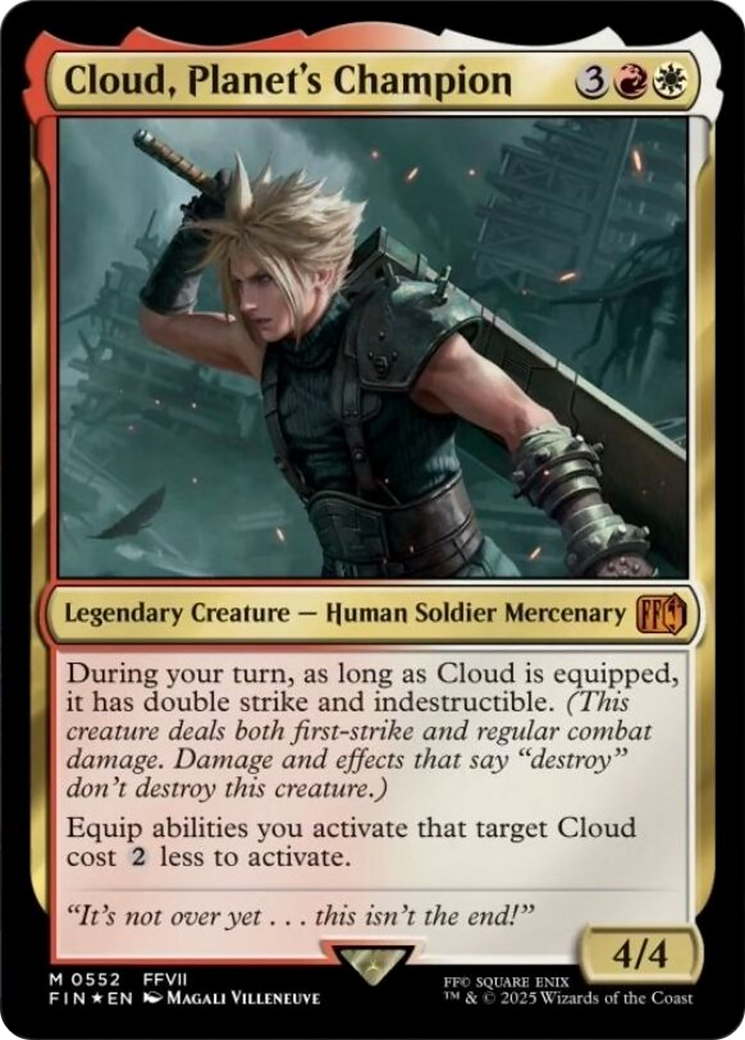 Cloud, Planet's Champion [FINAL FANTASY] | Good Games Morley