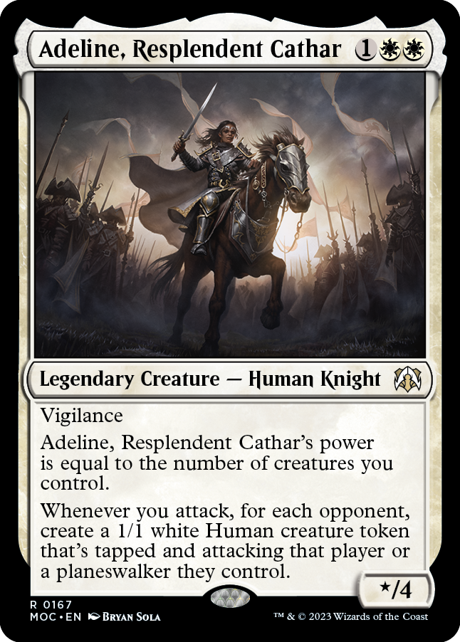 Adeline, Resplendent Cathar [March of the Machine Commander] | Good Games Morley