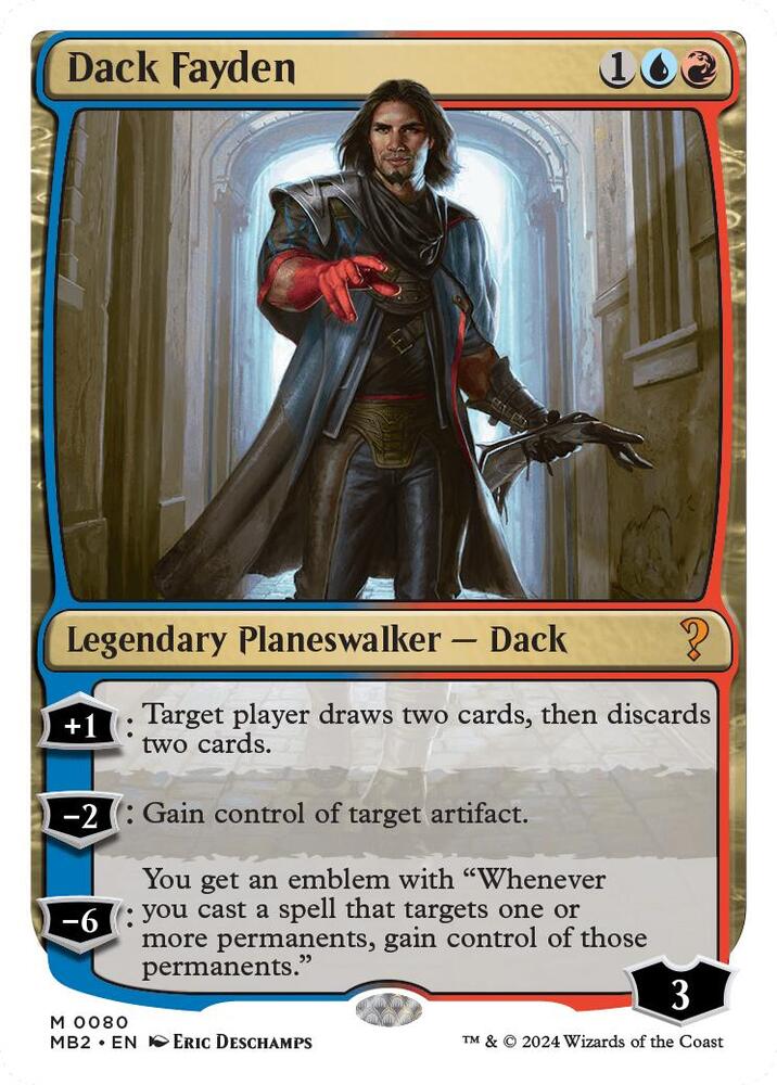 Dack Fayden 80/390 (Mystery Booster 2)  | Good Games Morley
