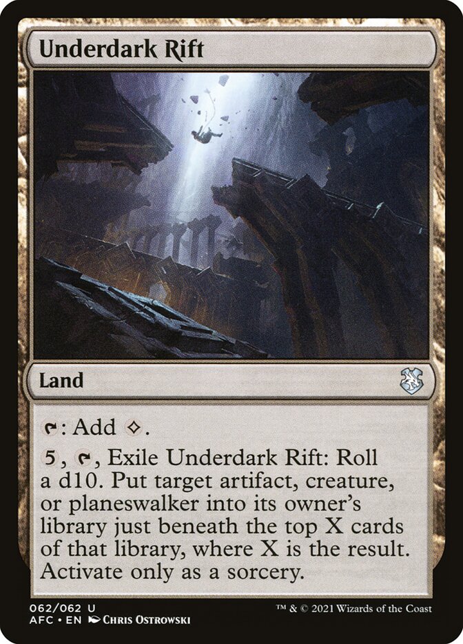 Underdark Rift 62/62 (Commander: Adventures in the Forgotten Realms)  | Good Games Morley