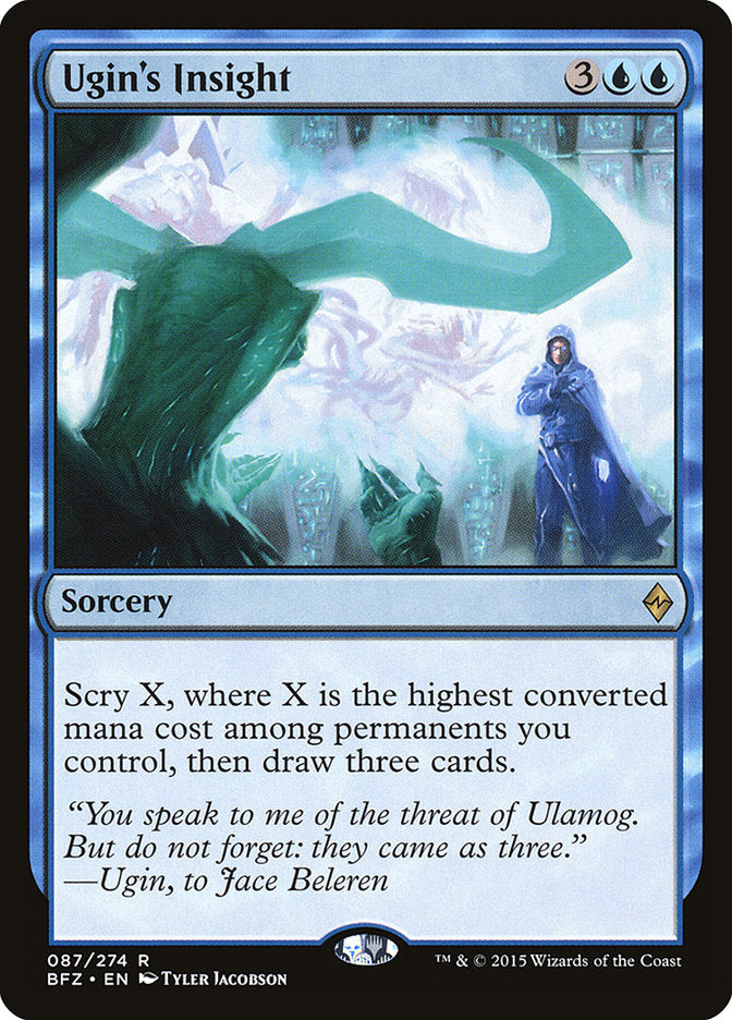 Ugin's Insight 87/274 (Battle for Zendikar)  | Good Games Morley