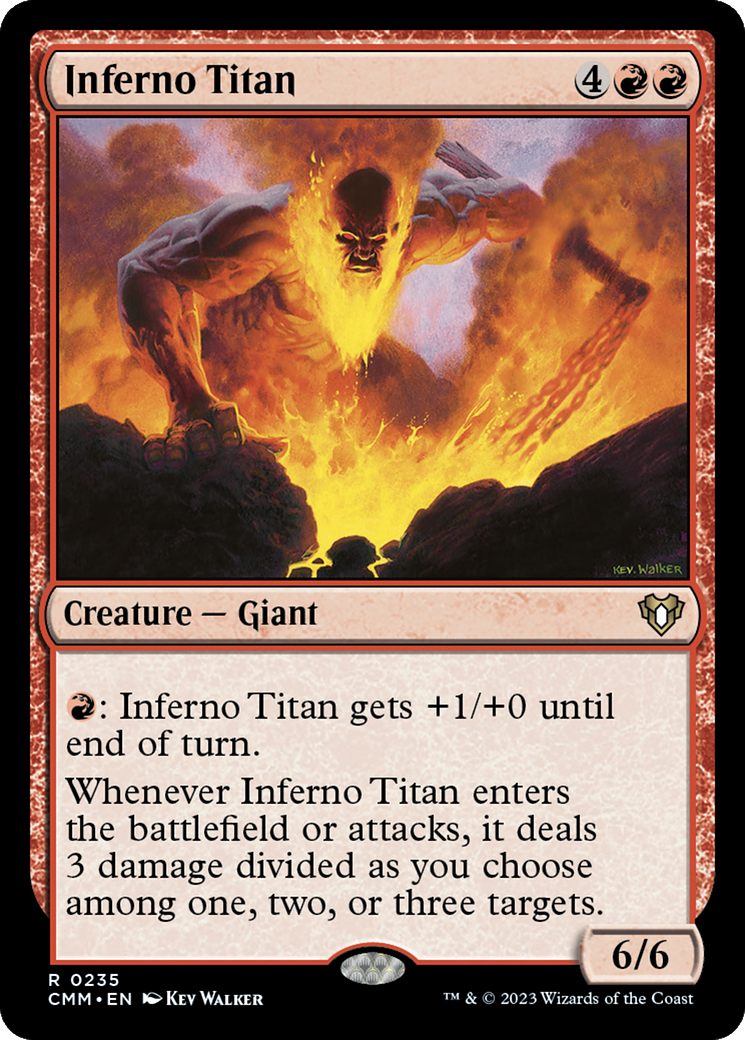 Inferno Titan [Commander Masters] | Good Games Morley