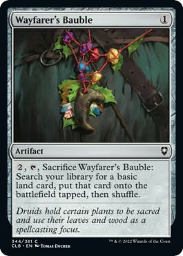 Wayfarers Bauble 344 (Commander Legends: Battle for Baldur's Gate)  | Good Games Morley