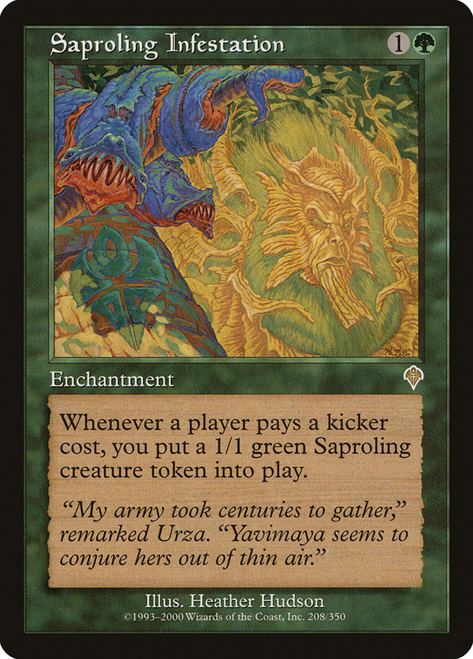 Saproling Infestation 208 (Invasion)  | Good Games Morley
