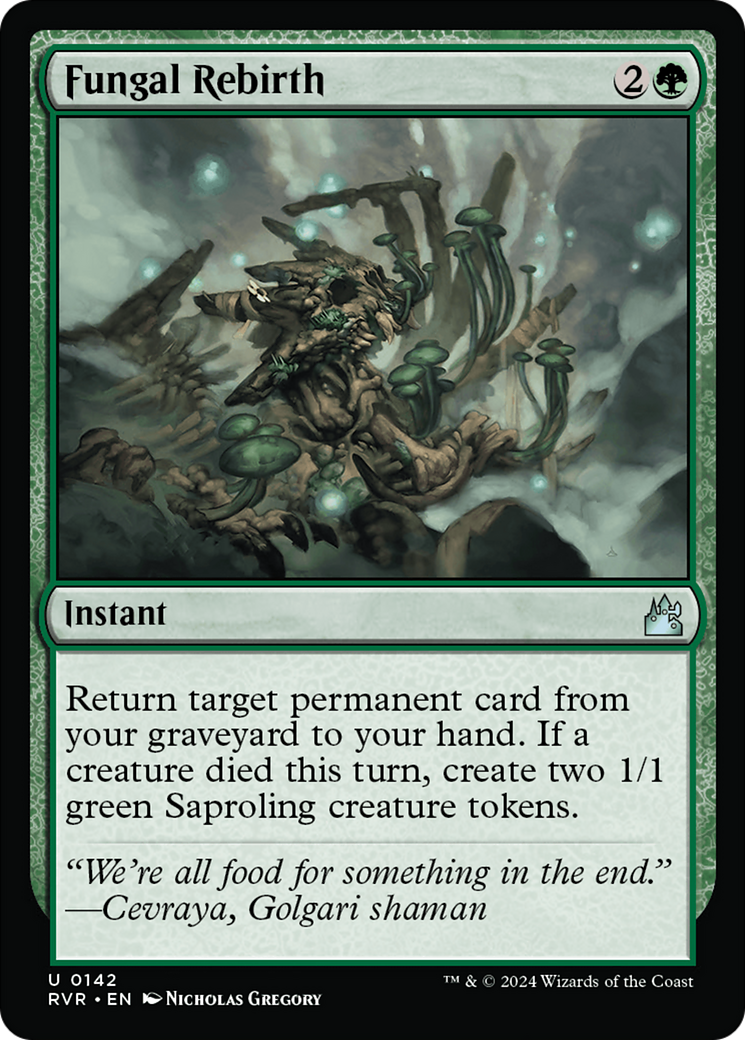 Fungal Rebirth [Ravnica Remastered] | Good Games Morley
