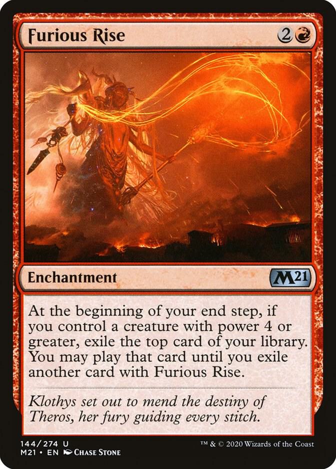 Furious Rise 144 (Core Set 2021)  - Foil | Good Games Morley