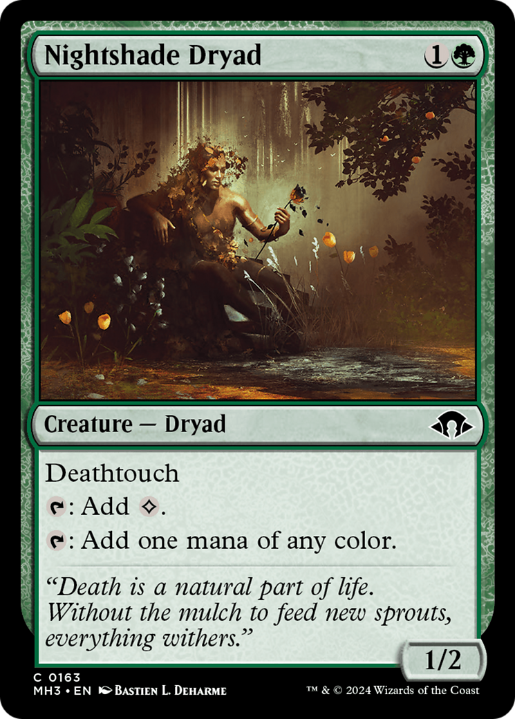 Nightshade Dryad [Modern Horizons 3] | Good Games Morley