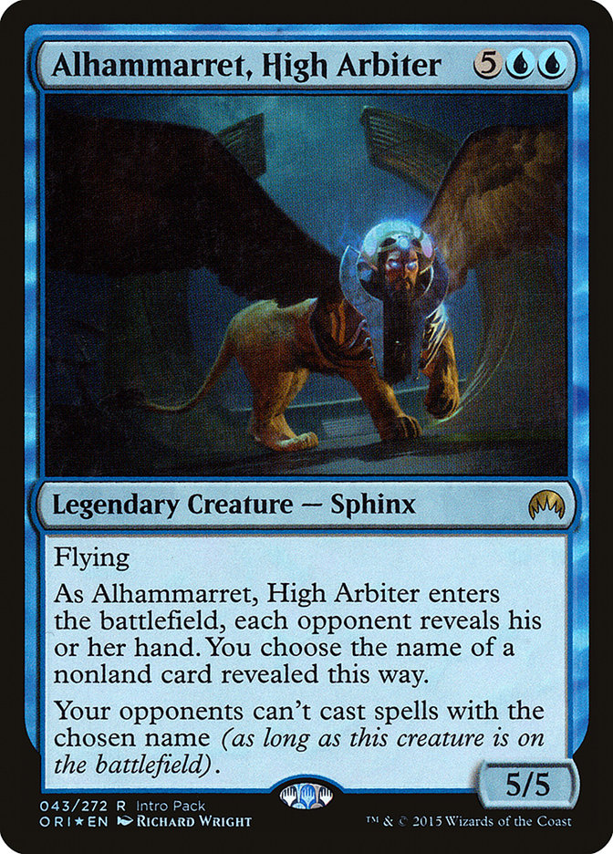Alhammarret, High Arbiter (Intro Pack) [Magic Origins Promos] | Good Games Morley