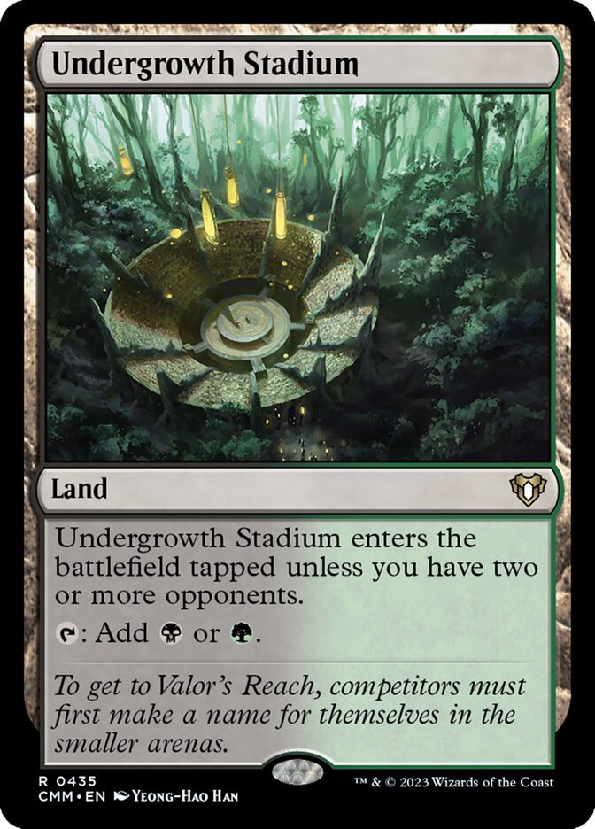 Undergrowth Stadium 435/451 (Commander Masters)  - Foil | Good Games Morley